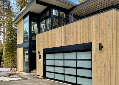 custom garage doors, residential full view door
