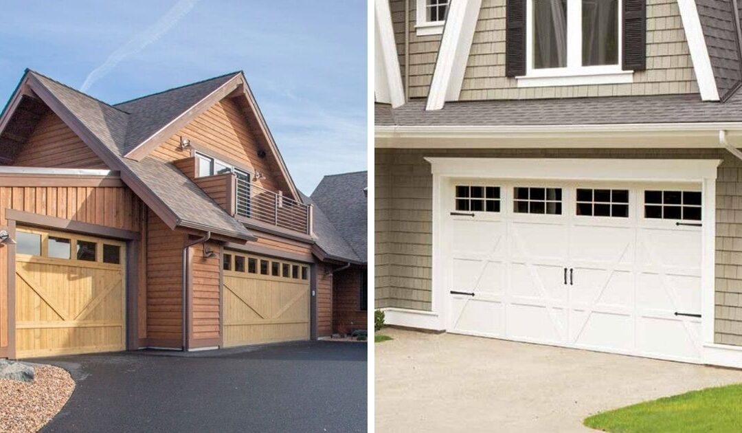 Custom Wood Garage Doors vs. Steel: Which One Is Right for Your Home?