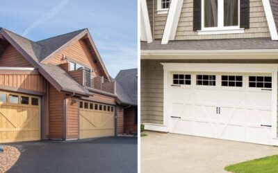 Custom Wood Garage Doors vs. Steel: Which One Is Right for Your Home?